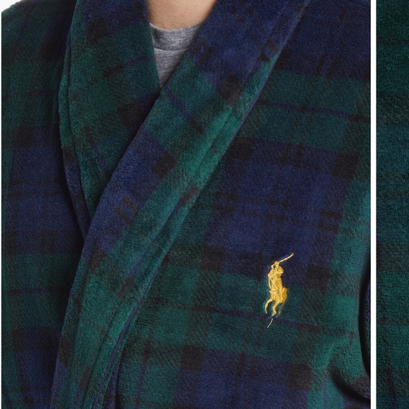 Polo Ralph Lauren Microfiber Robe - Picture 3 of 4